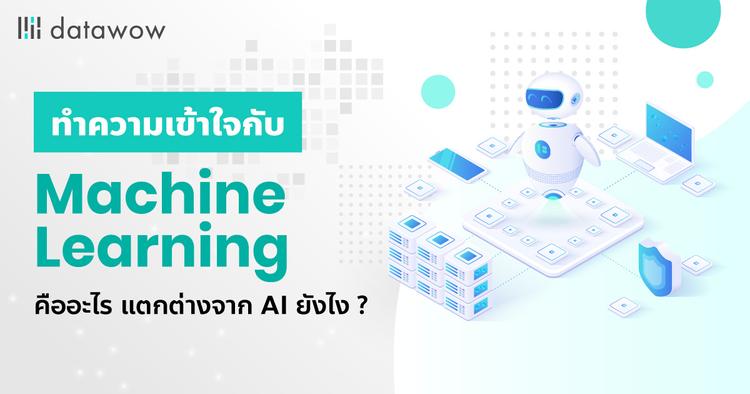 ทำความเข้าใจกับ Machine Learning คืออะไร แตกต่างจาก AI ยังไง?